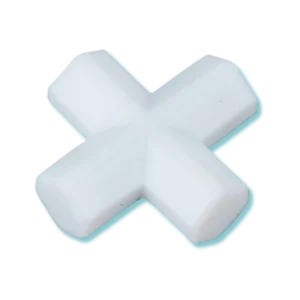 PTFE magnetic stirrer rod | Cross shape